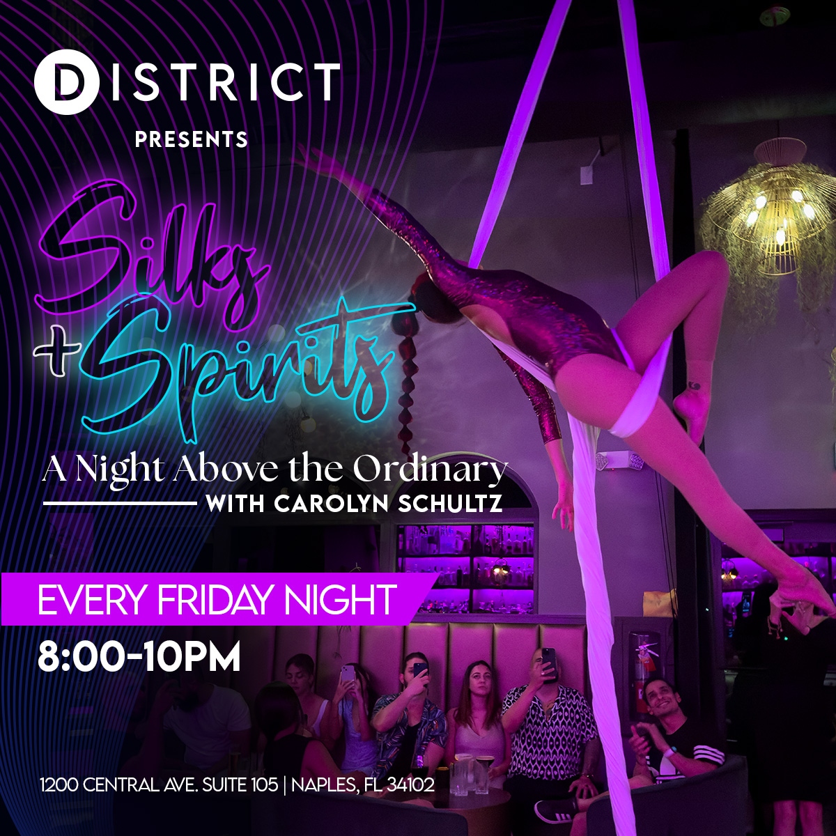 Silks + Spirits District Naples