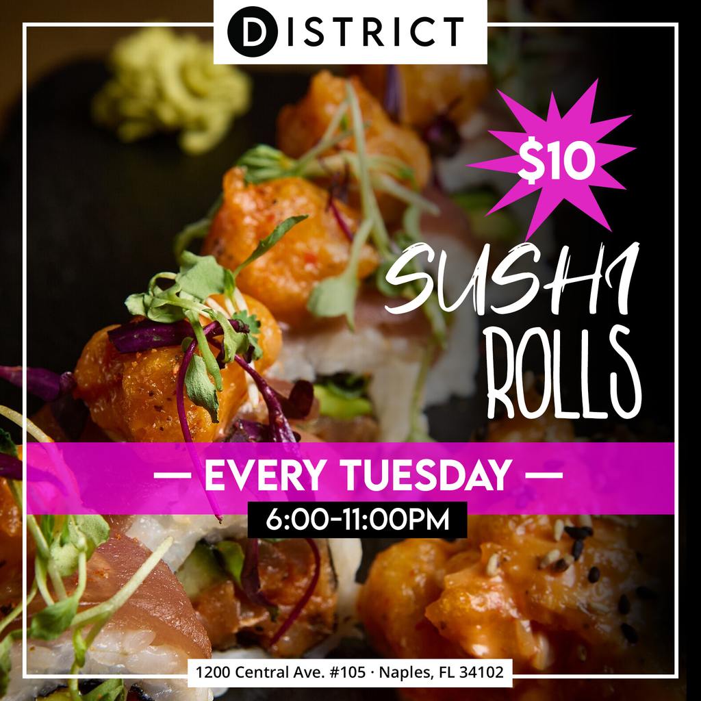 $10 Sushi Rolls